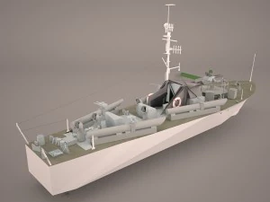 huchuan type025 mtb 3D Model