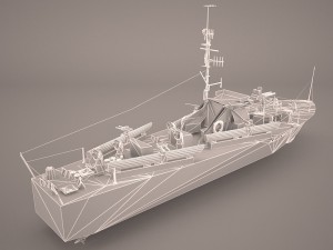 huchuan type025 mtb 3D Модель