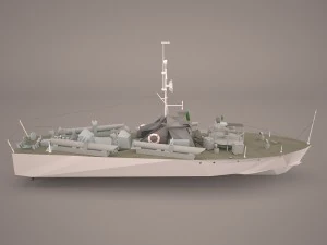 huchuan type025 mtb 3D Model