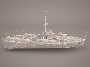 huchuan type025 mtb 3D Модель