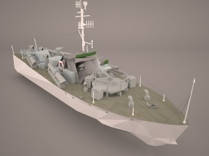 huchuan type025 mtb 3D Модель