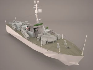 huchuan type025 mtb 3D Model
