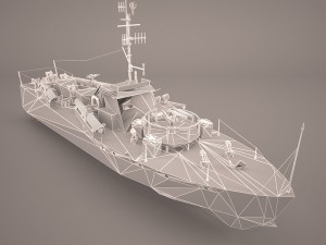 huchuan type025 mtb 3D Модель