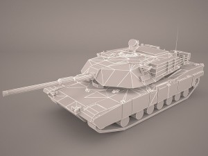 m1a1 abrams 3D-Modell