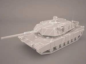 m1a1 abrams 3D Model