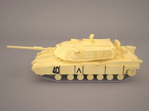 m1a1 abrams 3D Model