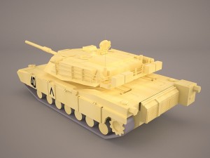 m1a1 abrams 3D-Modell