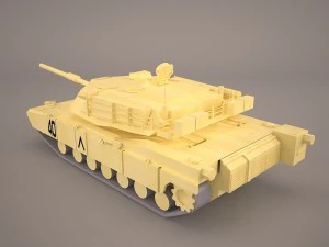m1a1 abrams 3D Model