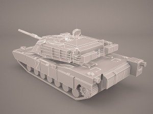 m1a1 abrams 3D-Modell