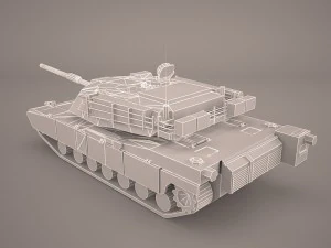 m1a1 abrams 3D Model