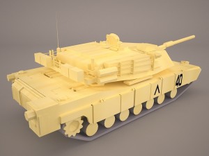 m1a1 abrams 3D-Modell