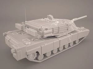 m1a1 abrams 3D Model