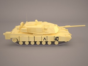 m1a1 abrams 3D-Modell