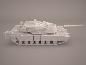 m1a1 abrams 3D-Modell