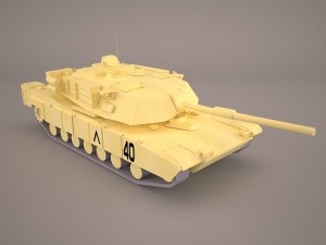 m1a1 abrams 3D-Modell