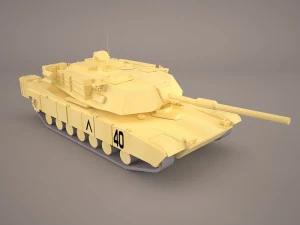 m1a1 abrams 3D Model