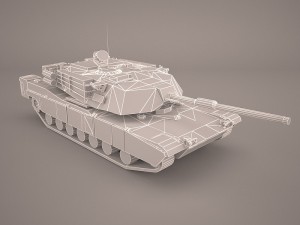 m1a1 abrams 3D-Modell