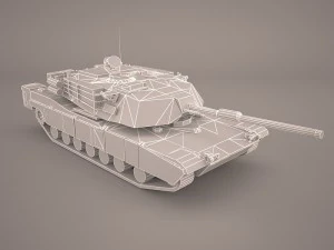 m1a1 abrams 3D Model