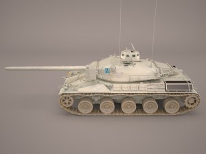 French tank amx-30 3D Модель