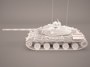 French tank amx-30 3D Модель