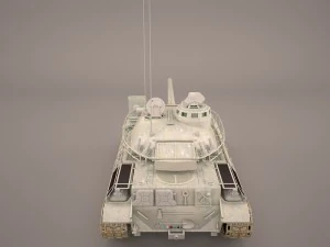 French tank amx-30 3D Model