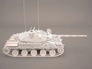 French tank amx-30 3D Model