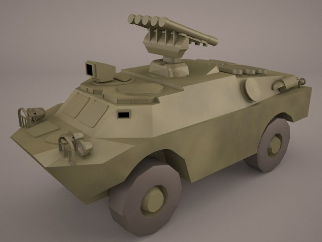 3d russian armoured vehicles Modelo 3D .c4d .max .obj .3ds .fbx .stl .blend 