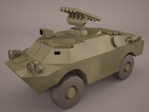 3d russian armoured vehicles 3Dモデル