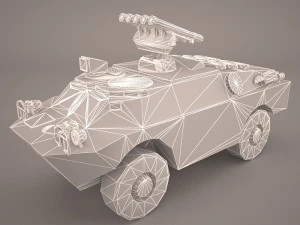 3d russian armoured vehicles 3D Model