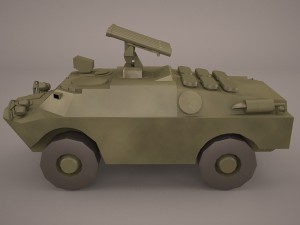 3d russian armoured vehicles Modelo 3D