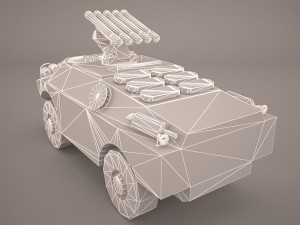 3d russian armoured vehicles Modelo 3D