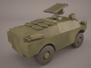 3d russian armoured vehicles Modelo 3D