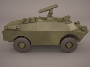 3d russian armoured vehicles Modelo 3D