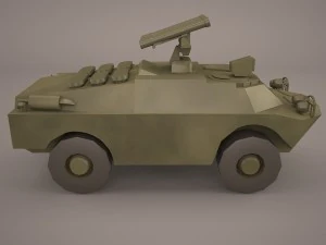 3d russian armoured vehicles 3D Model