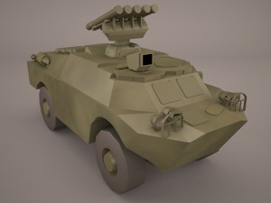 3d russian armoured vehicles Modelo 3D