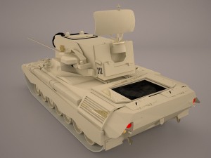 gepard 35mm antiaerian system Modelo 3D