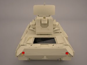 gepard 35mm antiaerian system 3D Model