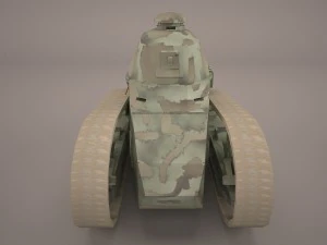 renault ft17 3D Model