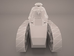 renault ft17 Model 3D