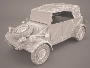 kubelwagen 3D Model