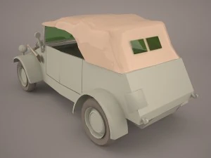 kubelwagen 3D Model