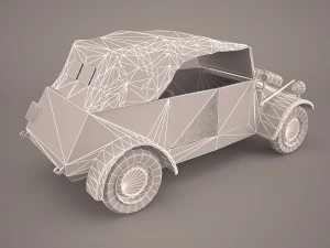 kubelwagen 3D Model