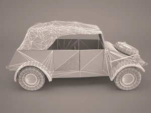kubelwagen 3D Model