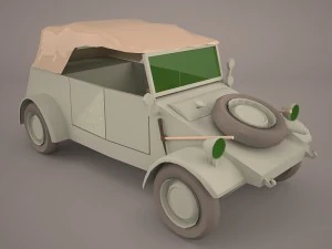kubelwagen 3D Model