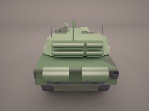 french army tank amx-56 leclerc 3D Модель