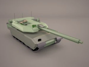 french army tank amx-56 leclerc 3D Model