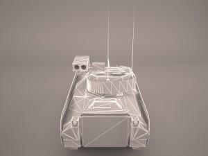 us infantry fighting vehicle bradley m2 3D 模型