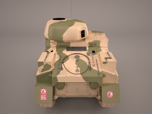 united states wwii m3 grant i medium tank 3D मॉडल