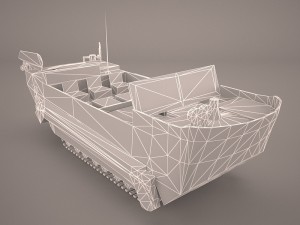 united states wwii m29 weasel snow tractor prime mover 3D Model