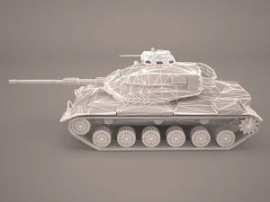 Pattone 3d m60a3 Modello 3D